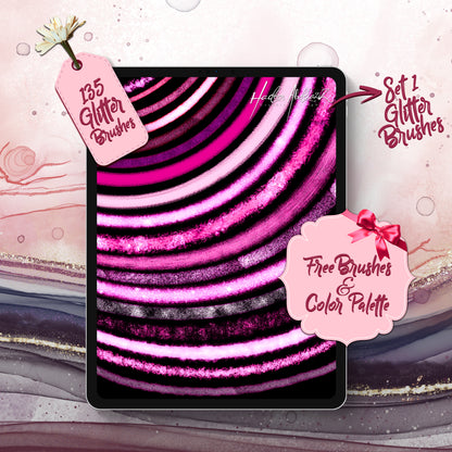 Glitter-texture-artwork-procreate-brushes-paint-stroke-luxury-callaigraphy-typography-ink-brushset