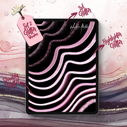 Glitter-texture-artwork-procreate-brushes-paint-stroke-luxury-callaigraphy-typography-ink-brushset