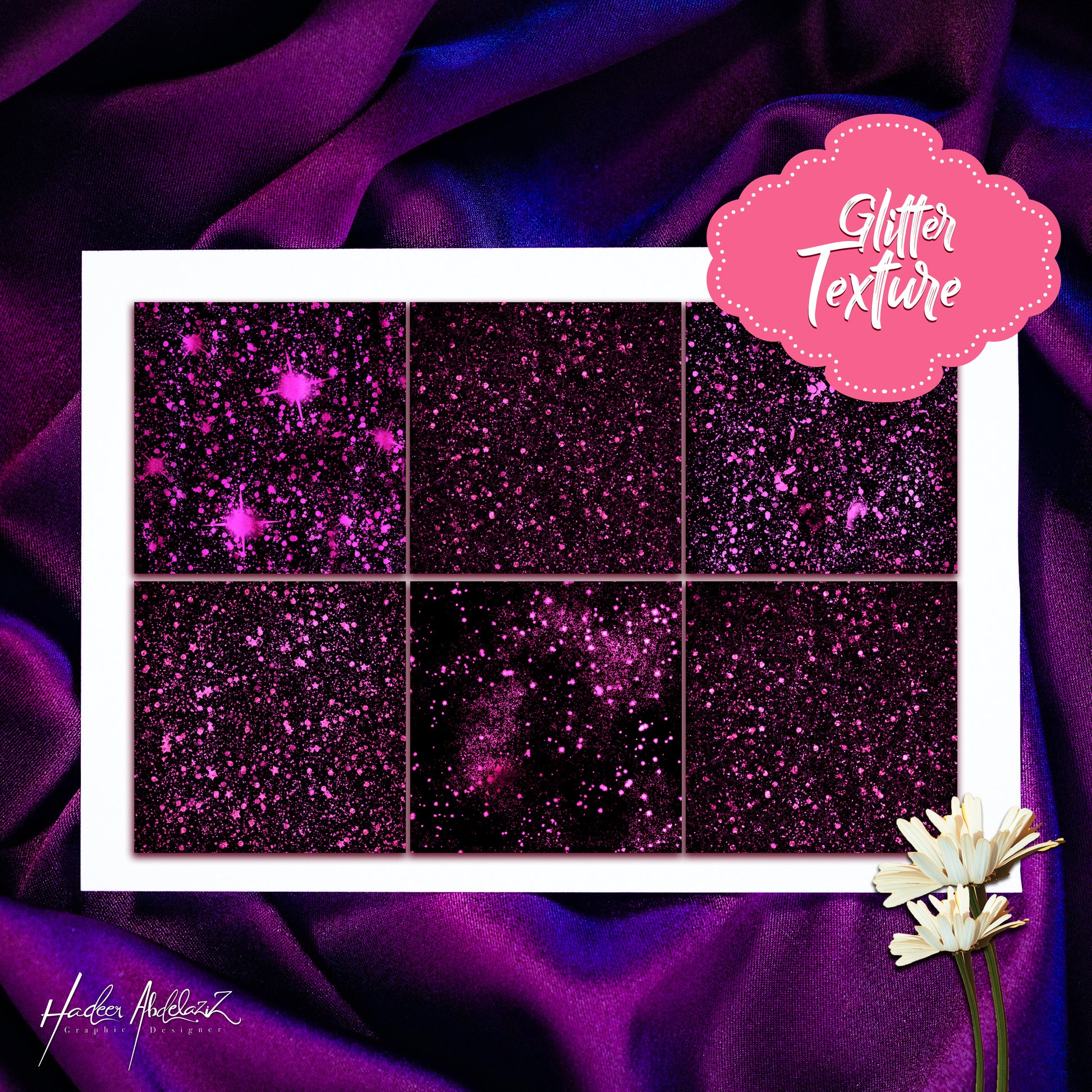 Glitter-foil-bundle-metallic-lettering-calligraphy-procreate-brushes-offer-sale-paint-shiny-texture