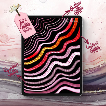 Glitter-texture-artwork-procreate-brushes-paint-stroke-luxury-callaigraphy-typography-ink-brushset